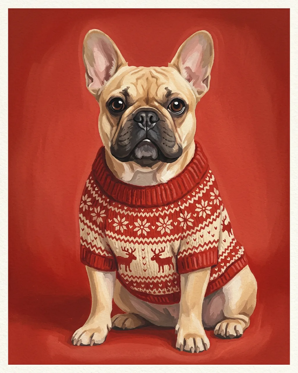 Pet Christmas pet portrait background